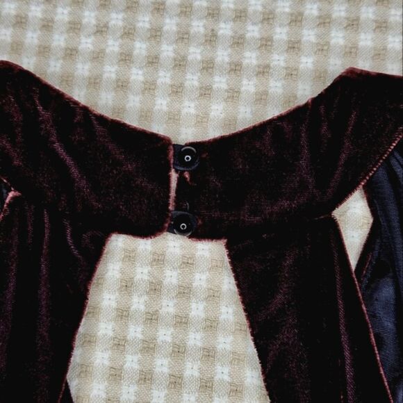 Scott McClintock Gradient Velvet Halter Black Gold Metallic Formal Evening Dress - Picture 9 of 16